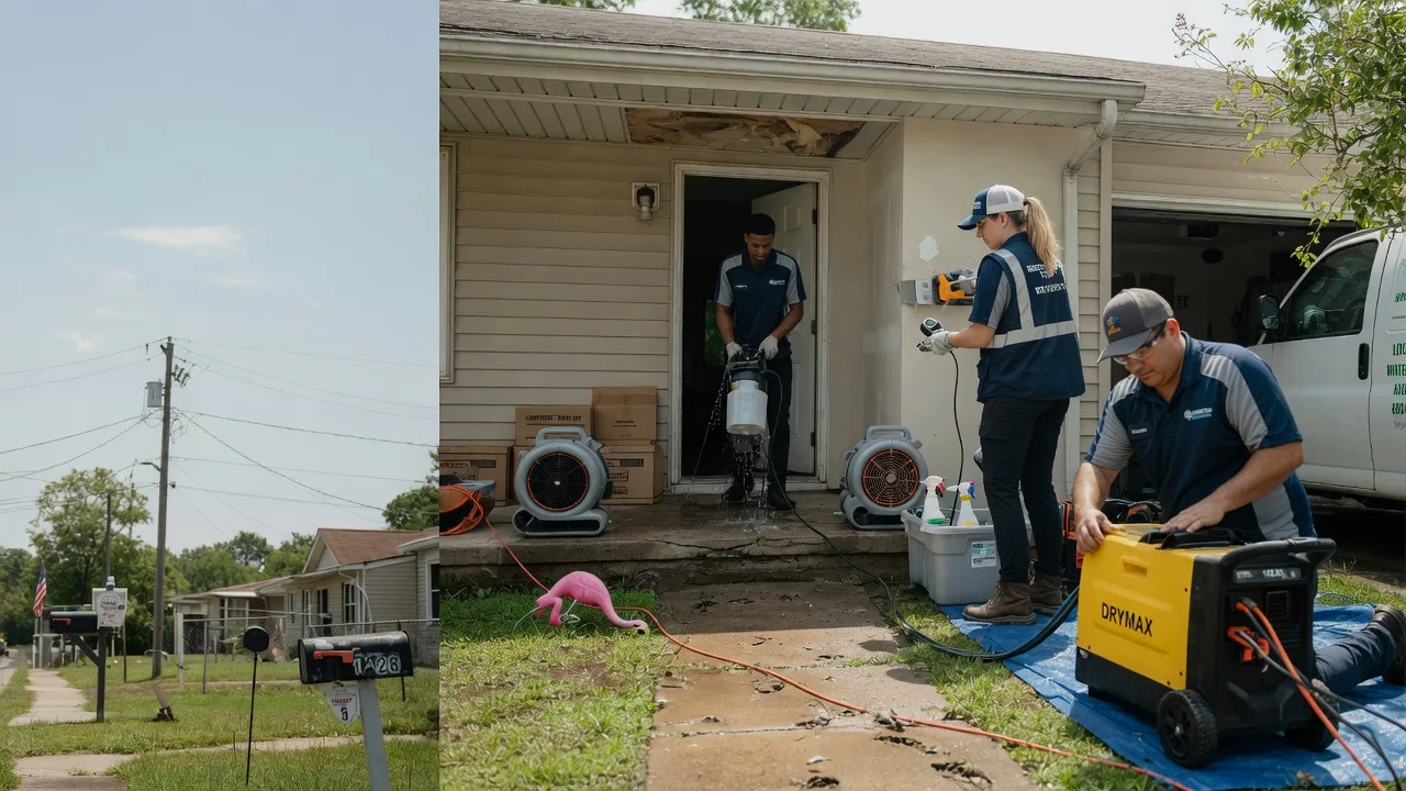 Storm Damage Water Removal in Homer Glen, IL near me